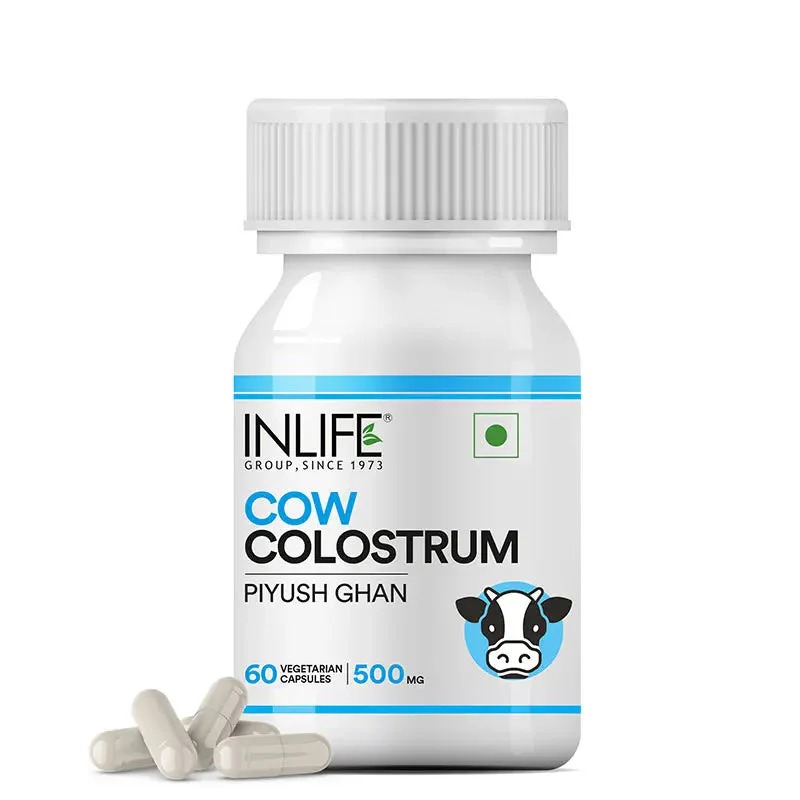 Inlife Cow Colostrum 60 Veg. Capsules