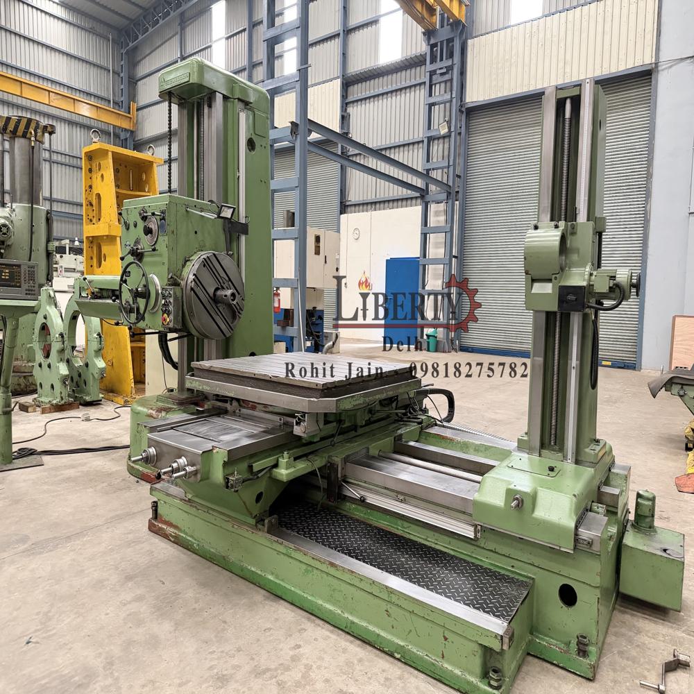 Tos Czech W100a Horizontal Boring Machine