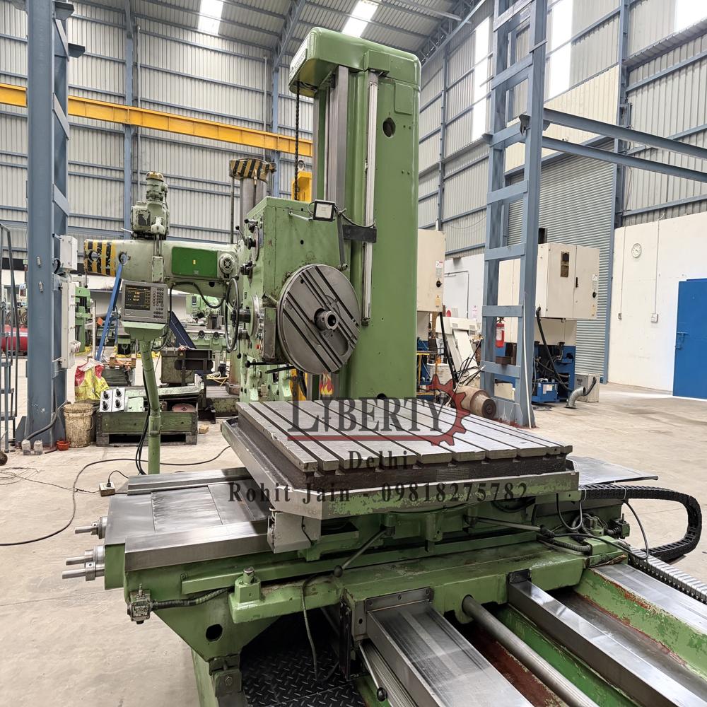 TOS Czech W100A Horizontal Boring Machine