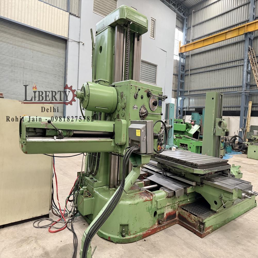 TOS Czech W100A Horizontal Boring Machine