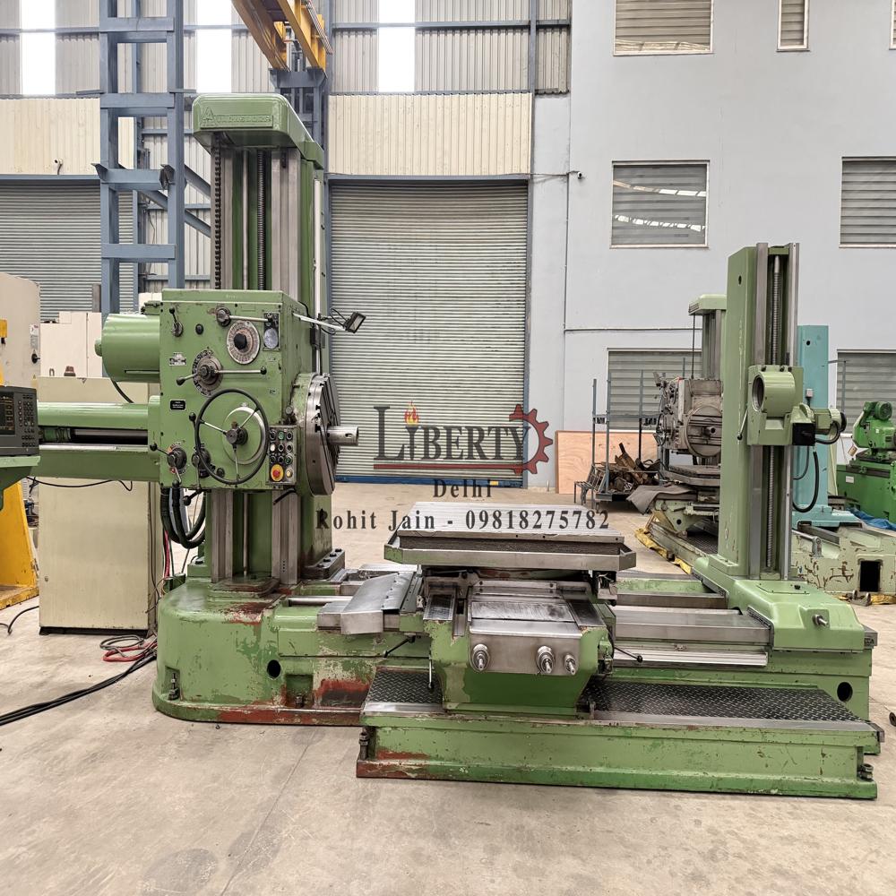 TOS Czech W100A Horizontal Boring Machine
