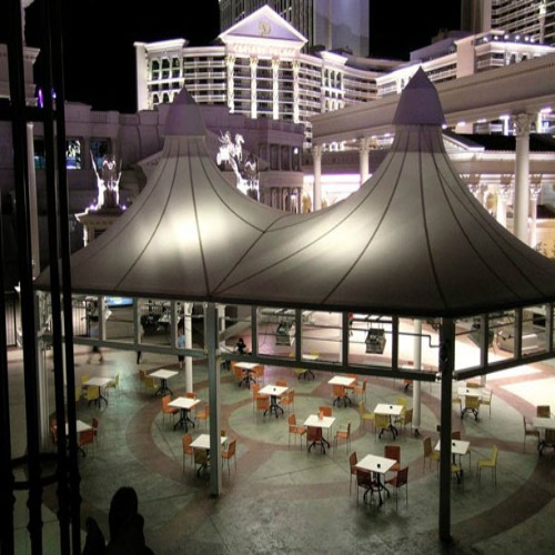 Commercial Gazebo tensile structure shed