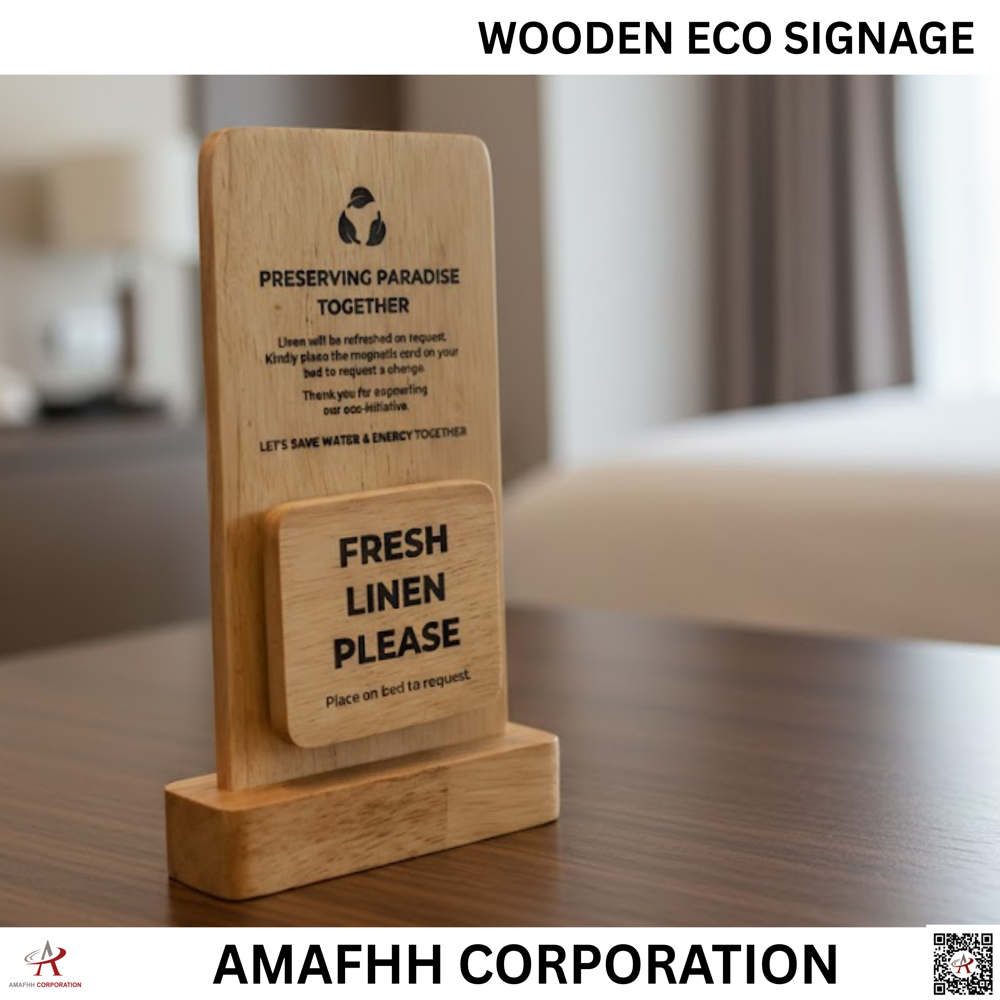 WOODEN SIGNAGE