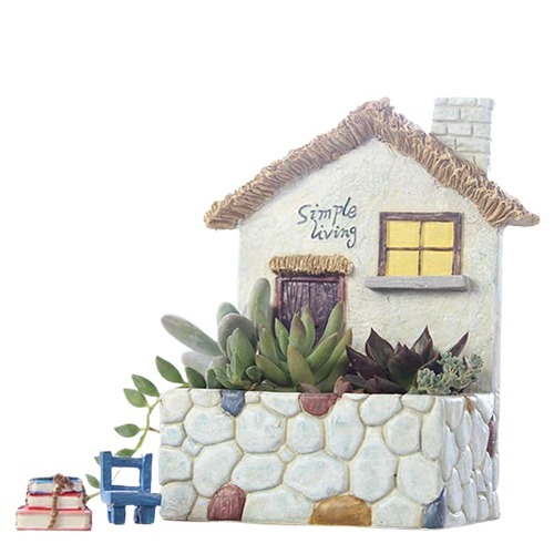 Resin Simple Living Pot
