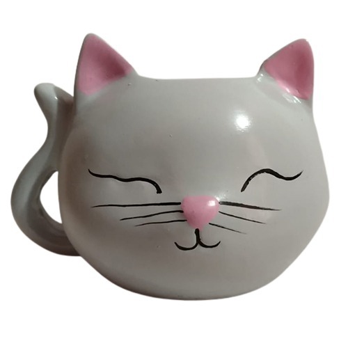 Resin Ceramic Cat Shaped Mug