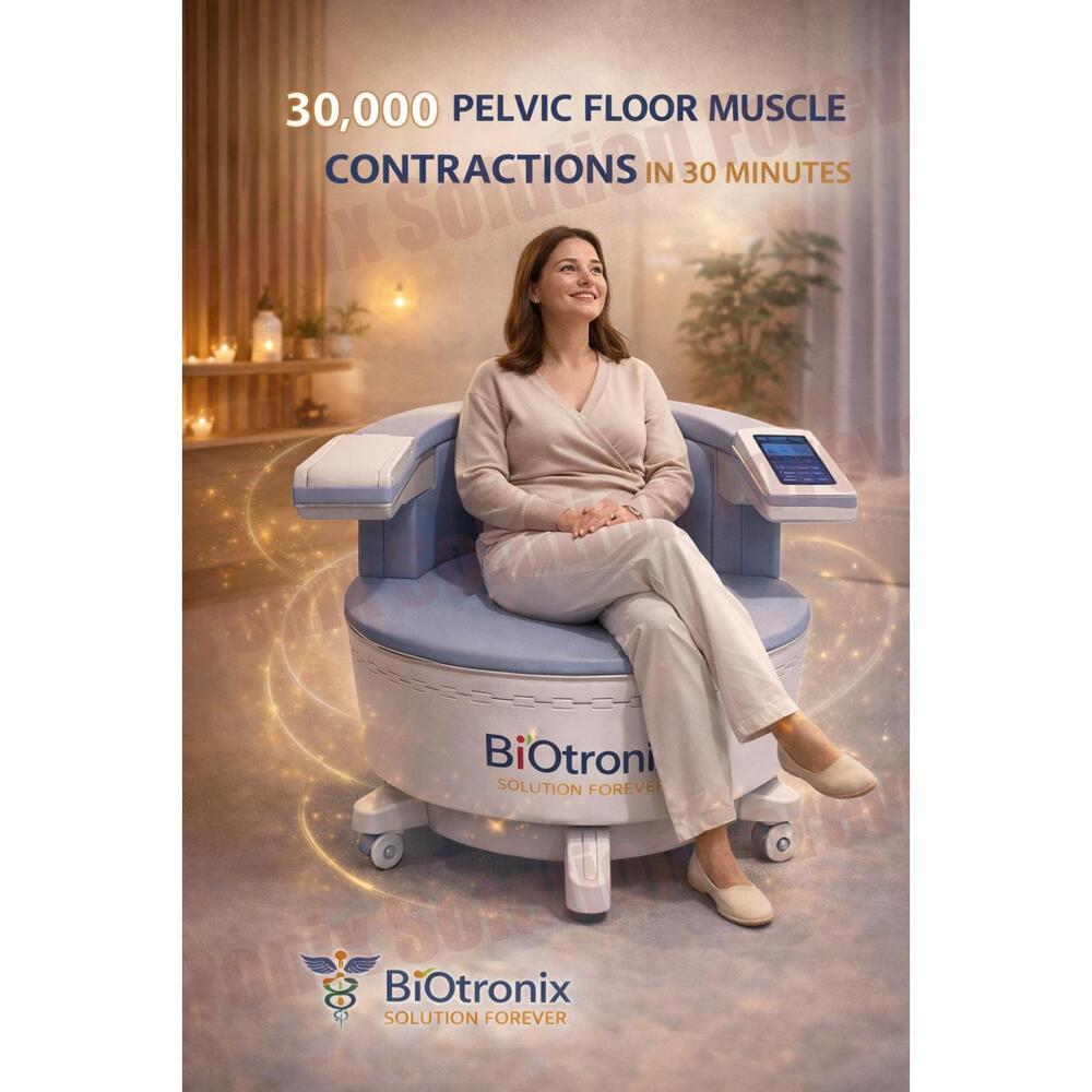 Smart Pelvic Floor Muscle Conditioning Chair for Long-Term Therapy