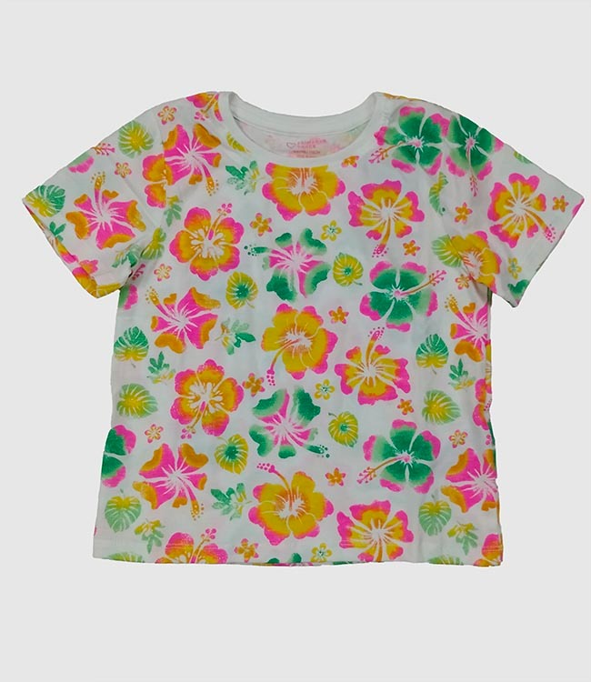 G21826 PRIMARK Girls Printed T-Shirt