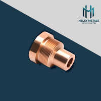 H-c995 Cnc Machined Copper Threaded Connector