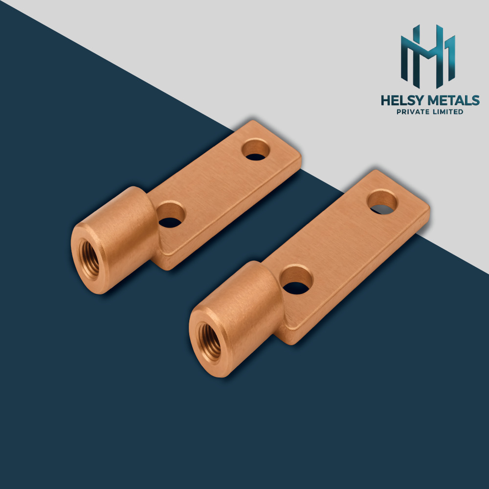 H-C997 Copper Terminal Lug with Threaded Barrel