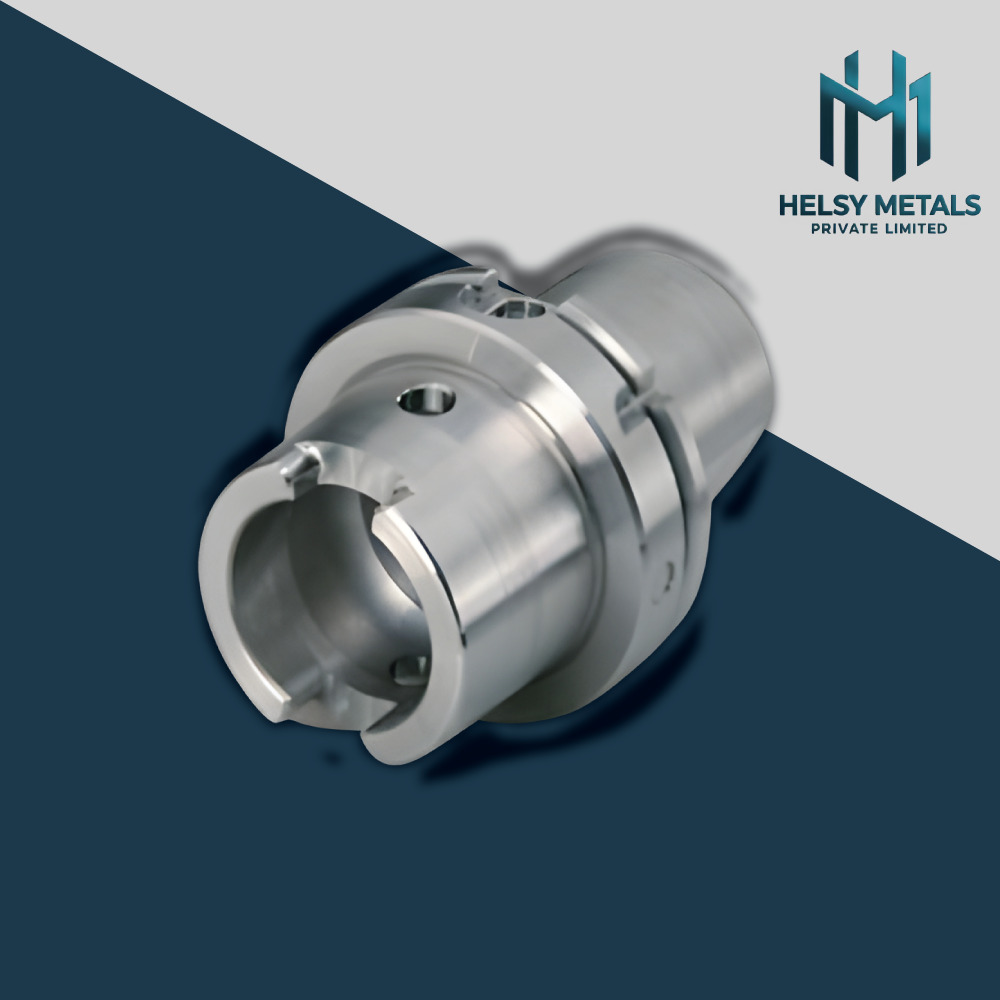 H-M990 Precision Machined Mild Steel  Coupling Component
