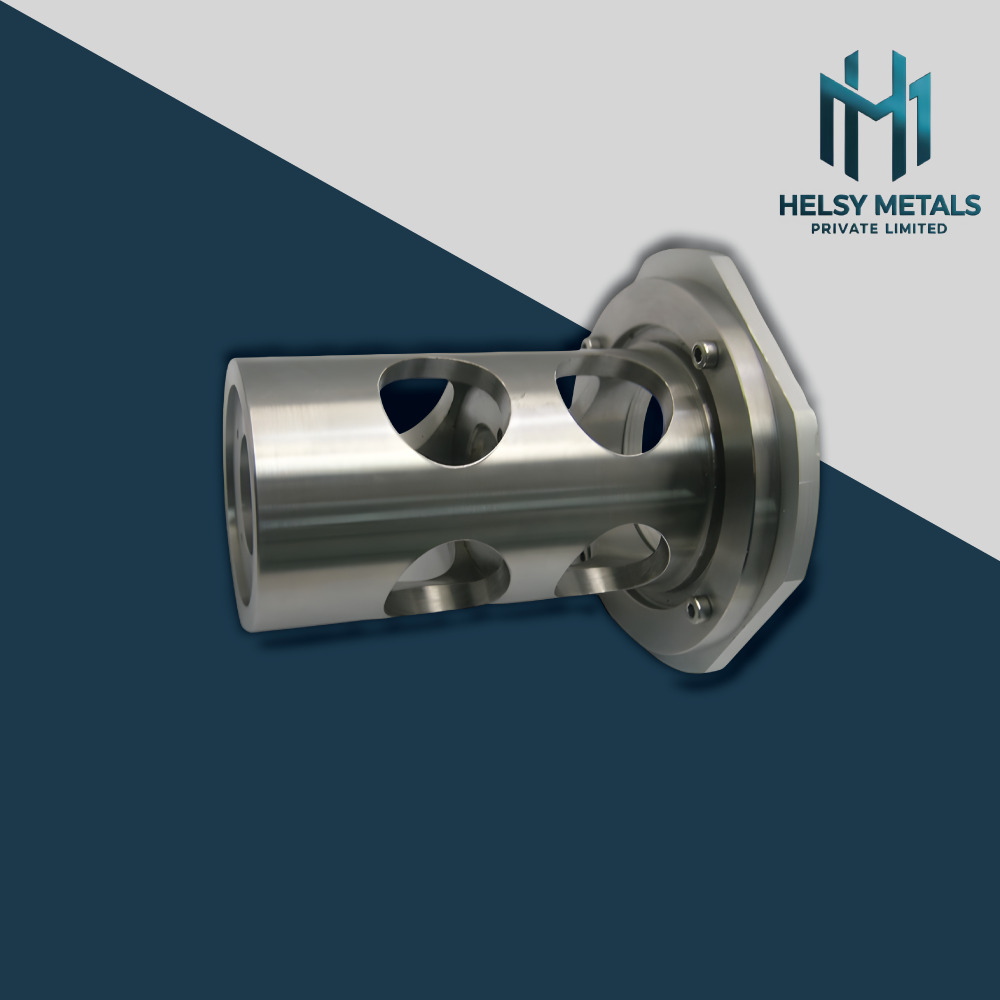 H-S990 Precision Stainless Steel Flanged Hollow Shaft