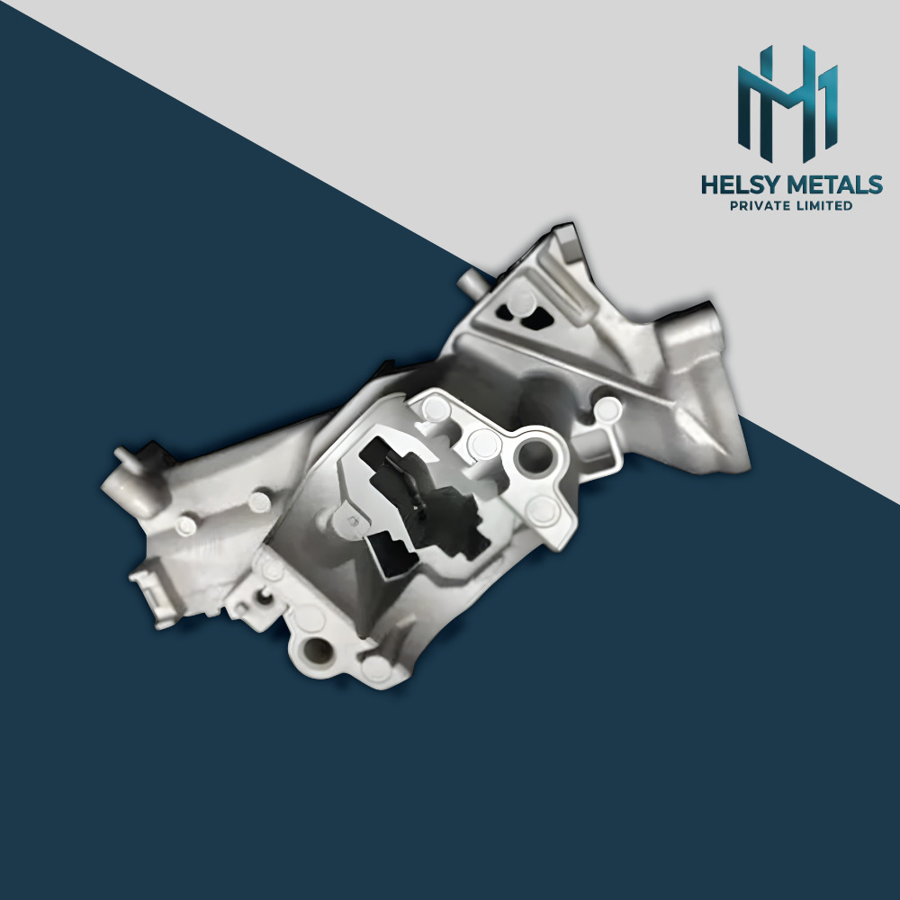 H-V862 Custom Aluminum Die Casting Automotive Housing Engine Bracket Component