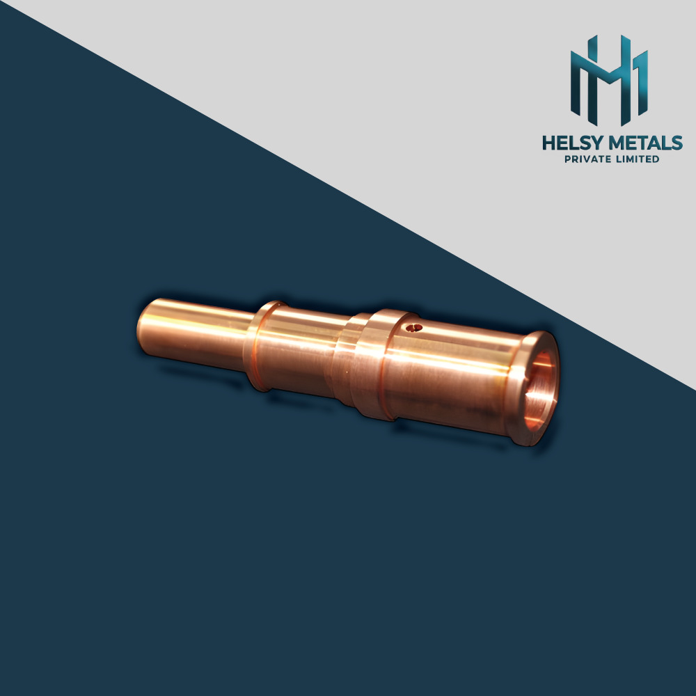 H-V869 VMC Machined Copper Hollow Shaft