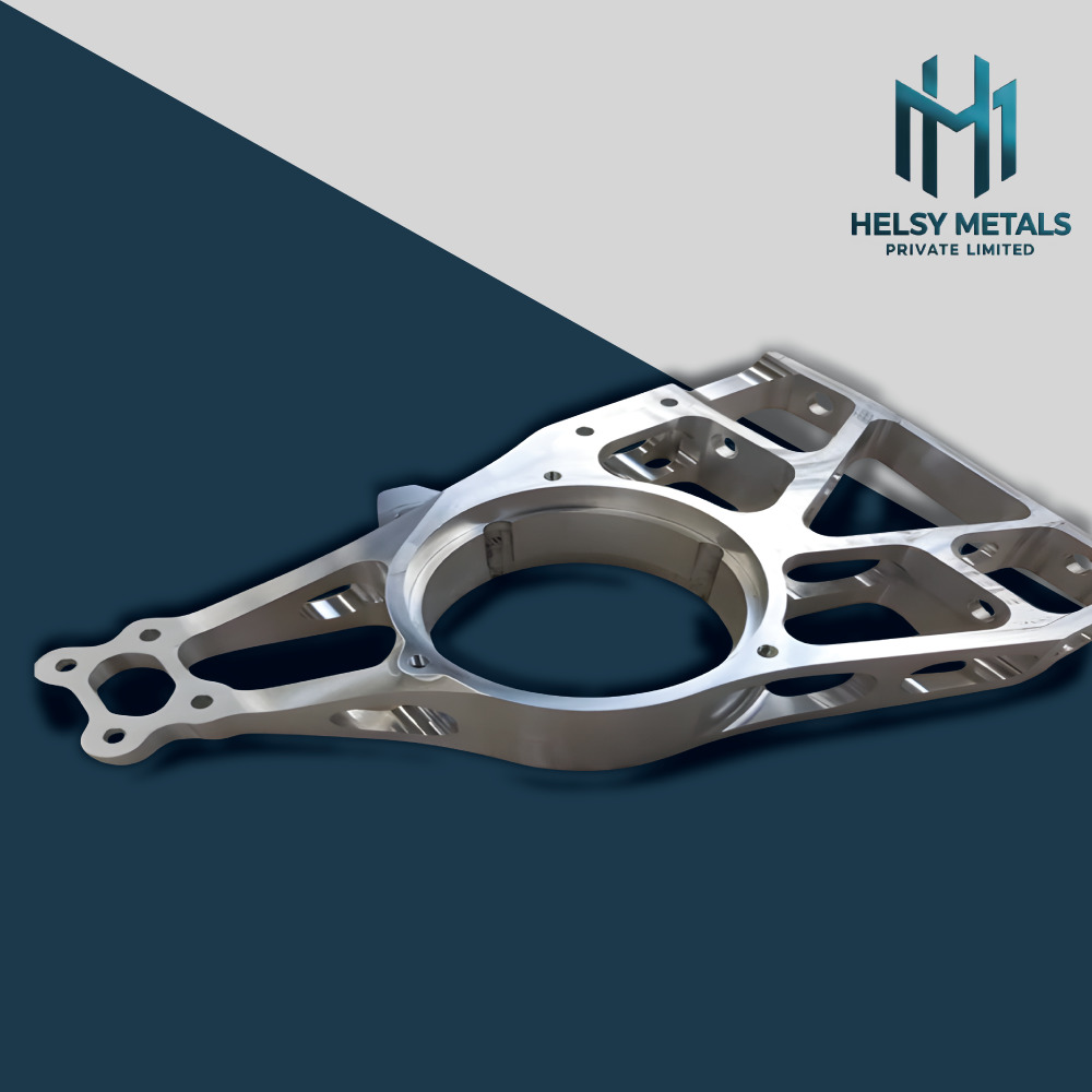 H-V870 VMC Machined Aluminum Mounting Bracket