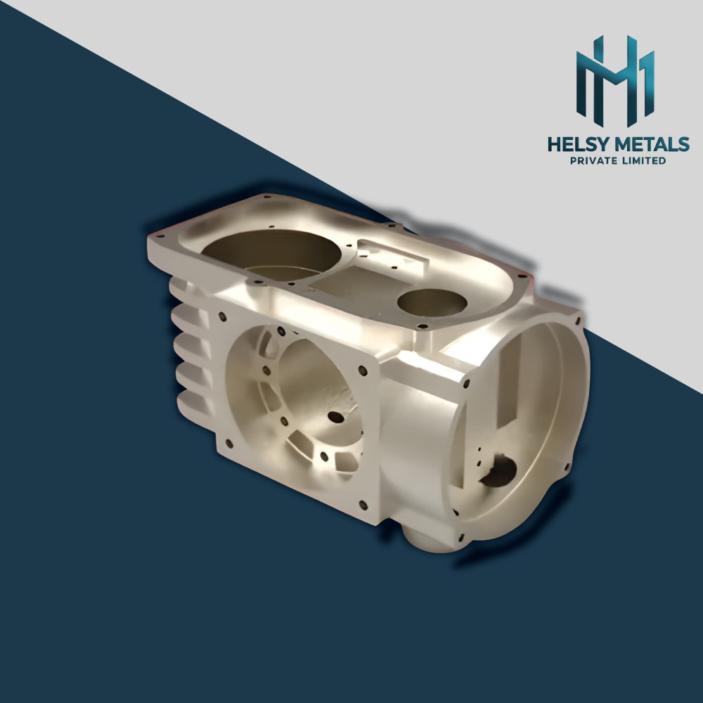 H-V873 CNC Machined Aluminum Gearbox Housing