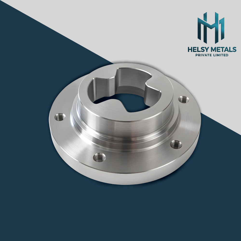 Precision Vmc Machined Metal Flange H-V874 - Application: Mechanical Coupling