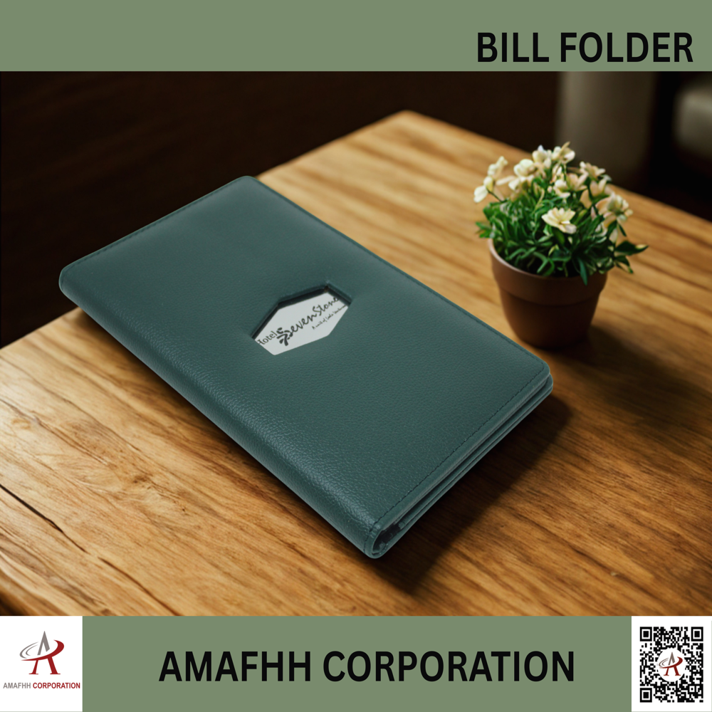 LEATHERETTE BILL FOLDER