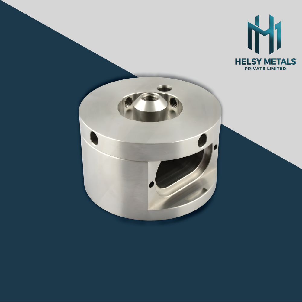 H-V879 recision VMC Machined Aluminum Housing Cylindrical Mechanical Component