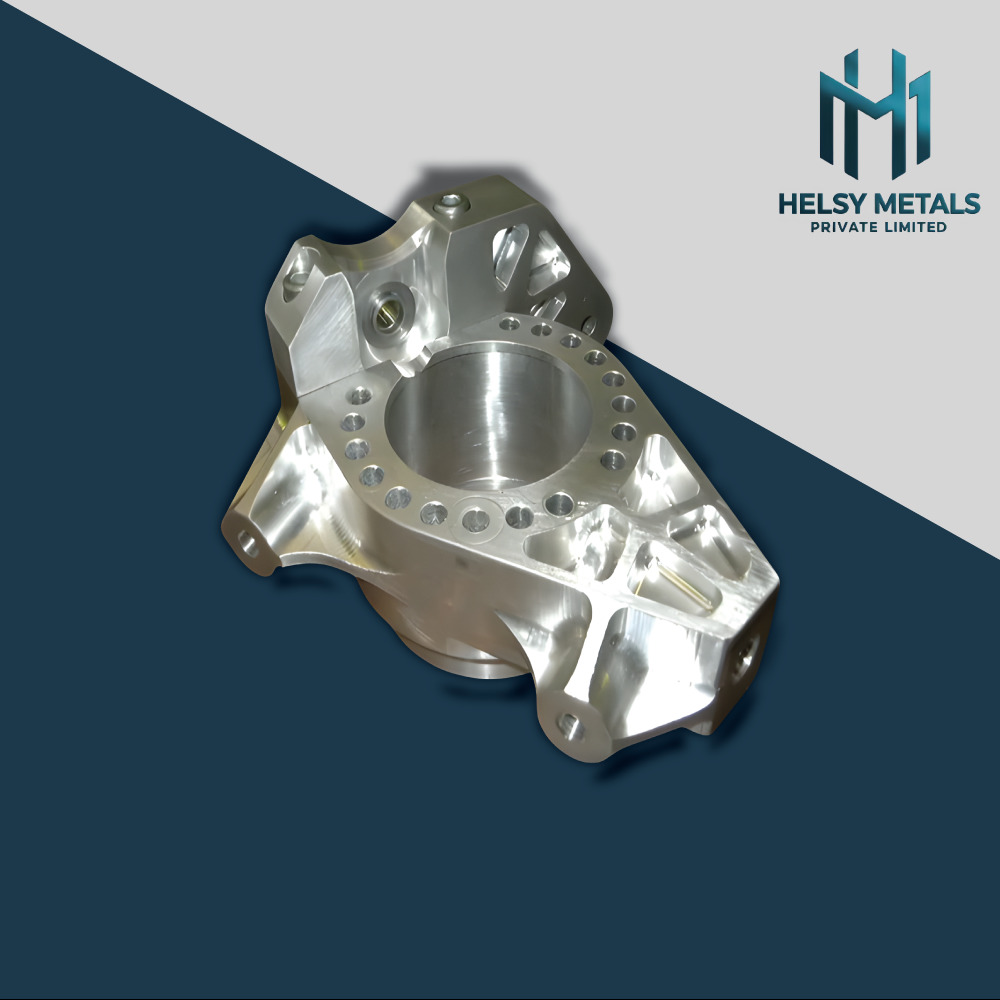 H-V882 High Precision VMC Machined Aluminum Housing  Structural Mounting Bracket