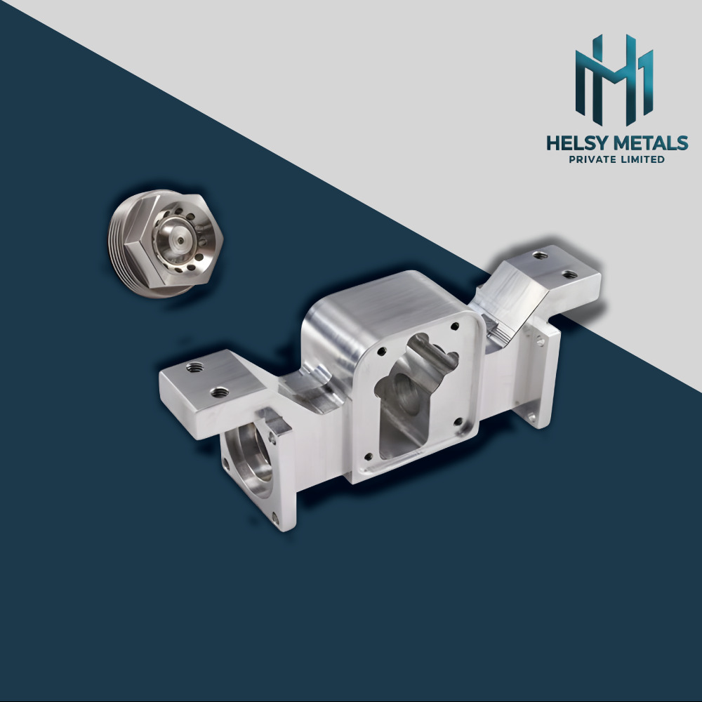 H-V884 Precision VMC Machined Aluminum Bracket  Mechanical Housing Assembly