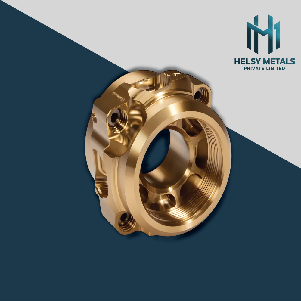 H-V885 high-precision VMC machined brass housing