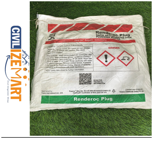 FOSROC RENDEROC PLUG (15KG) WATERPROOFING CHEMICAL