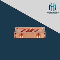 H-v909 High Precision Vmc Machined Copper Manifold  Copper Block