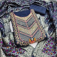 Dress Material Suits - Bust Size: 44 Inch (in)