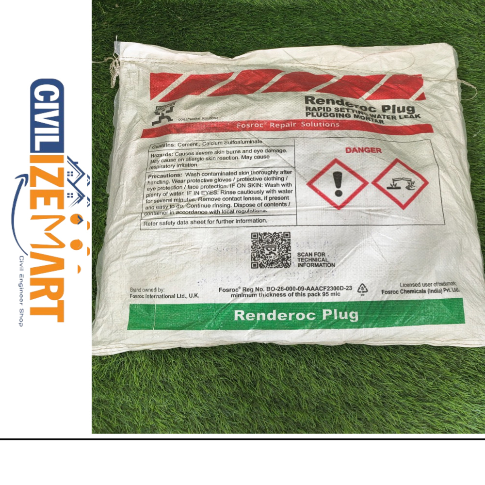 FOSROC RENDEROC PLUG (15KG) WATERPROOFING CHEMICAL