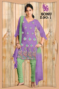 Fancy Light Salwar Kameez