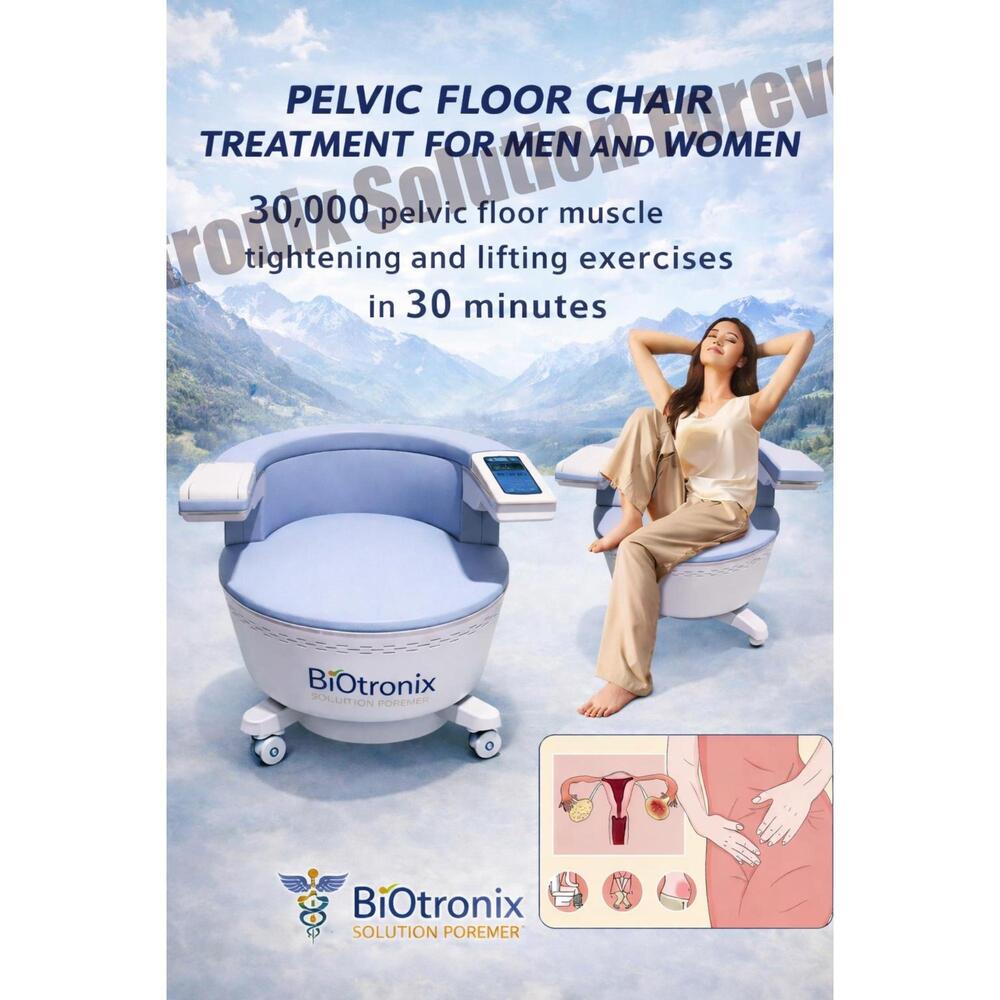 Medical Grade Pelvic Muscle Conditioning Chair for Physiotherapy Clinics