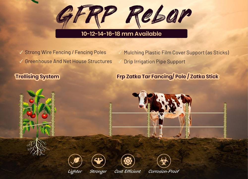 FRP Rebar Zatka Tar Fancing