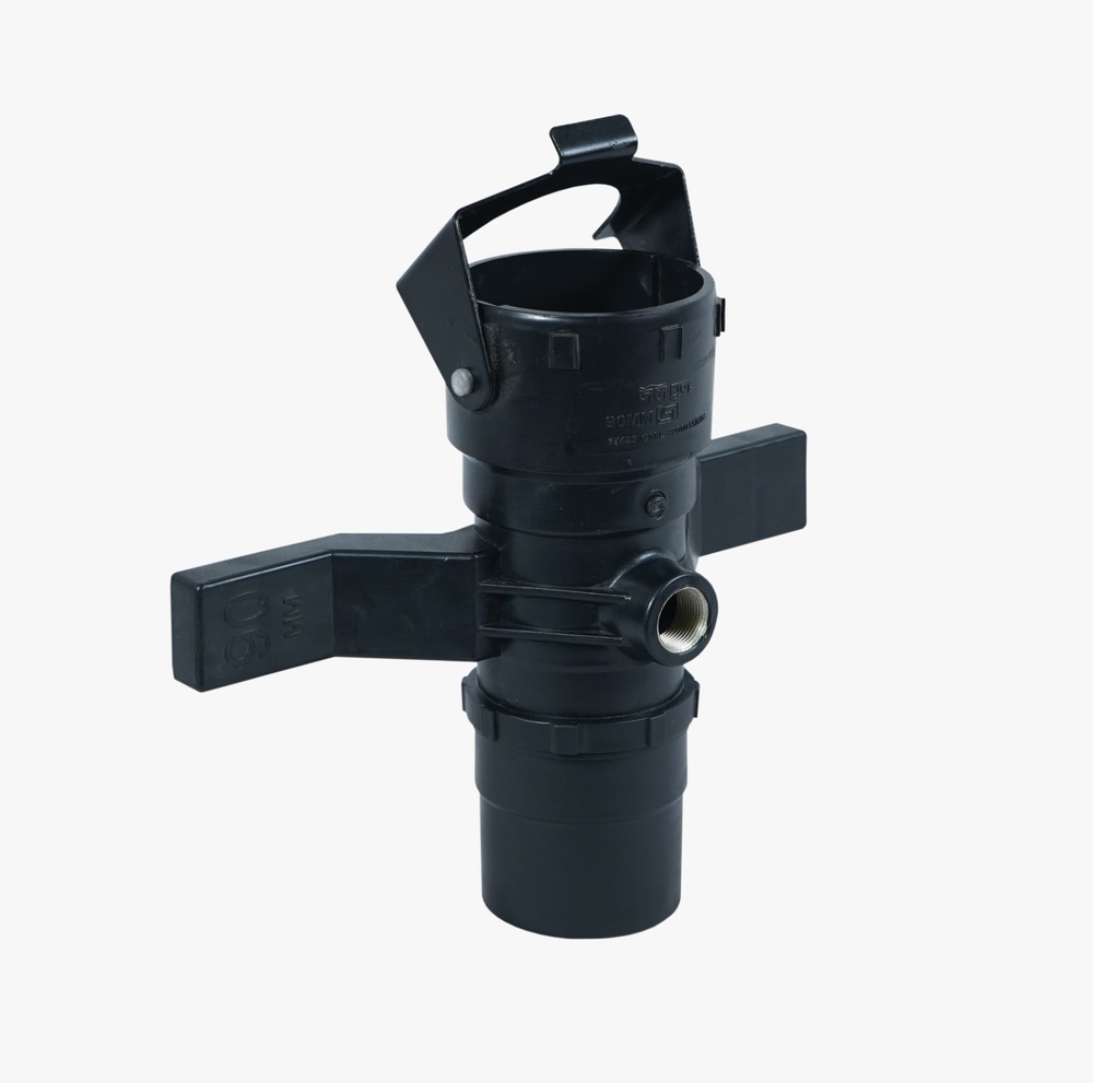 Black Sprinkler Fitting Footbatten