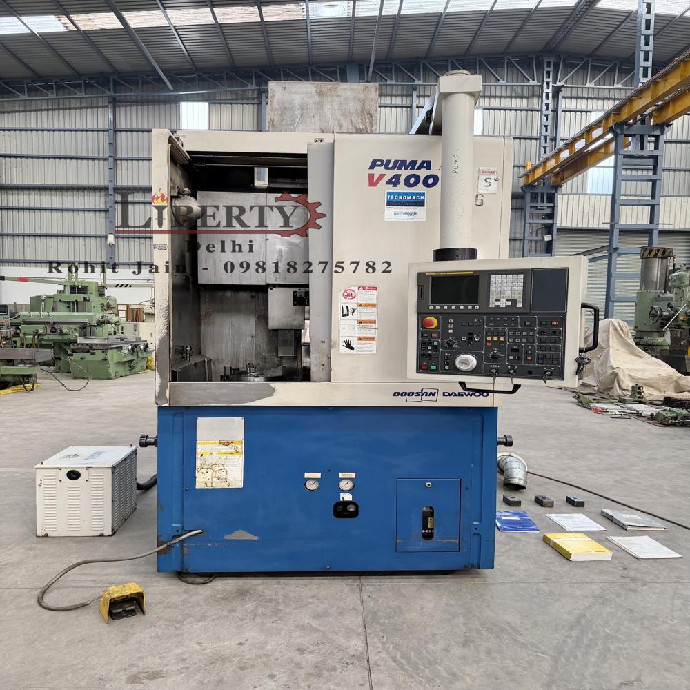 Doosan Puma V400 Cnc Vertical Turning Lathe (cnc Vtl) Machine