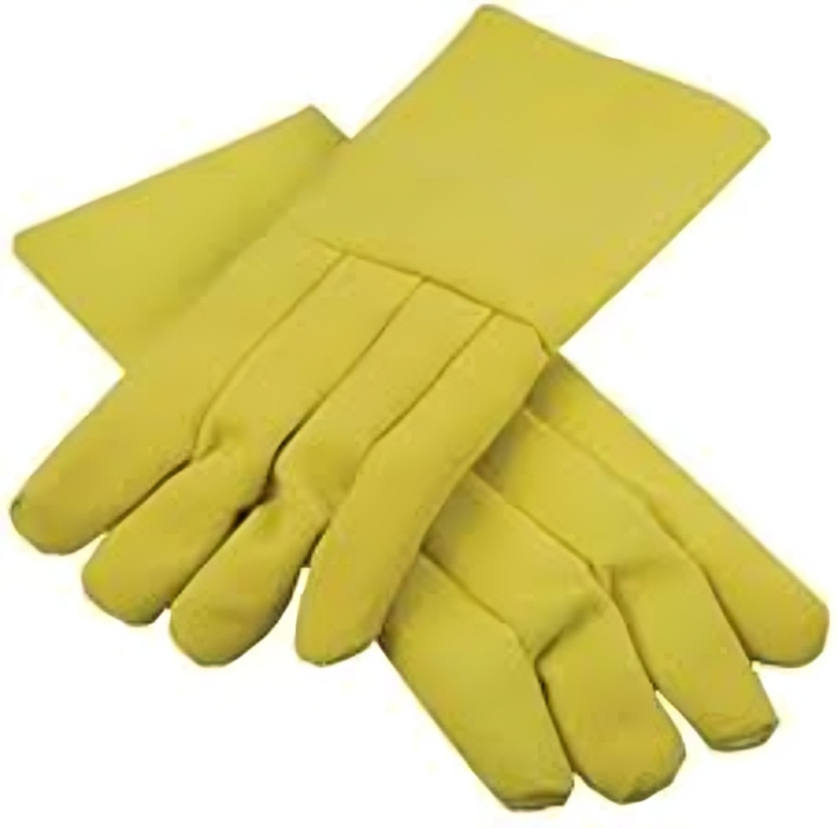 Fire Resistant Safety Gloves - Latex/rubber Material, Long Length, Black Color | Comfortable Fit With Sweat Absorbent Lining, Reusable, Waterproof