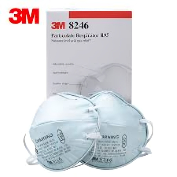 R95 Particulate Respirator Face Mask - Cotton, Unisex, White | Reusable, Safety Use, Warranty Included