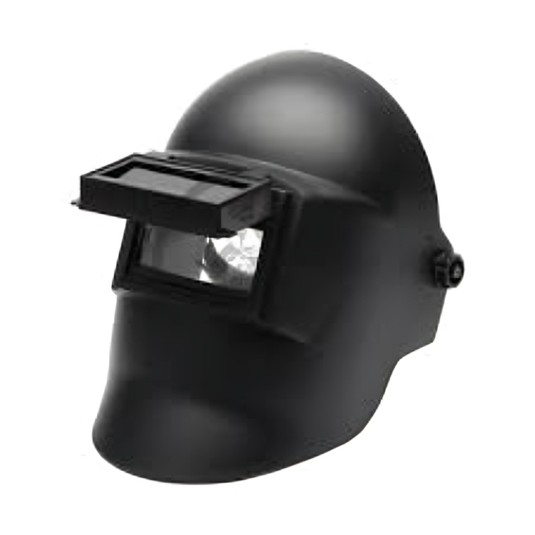 Welding Face Shield - Fiberglass Reinforced Plastic, Black Shape Glass, Adjustable Fit | Unisex, Reusable, Waterproof, Scratch Resistant