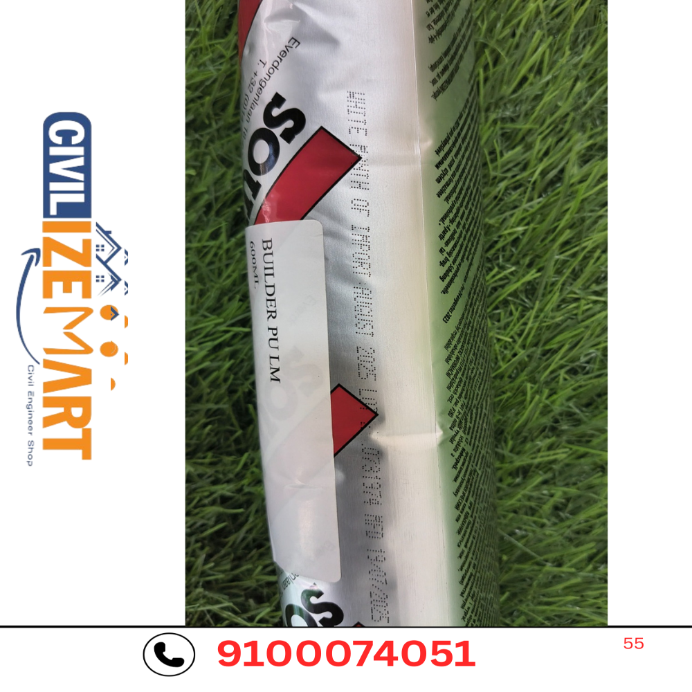 MCCOY BUILDER PU LM WHITE (600ML)