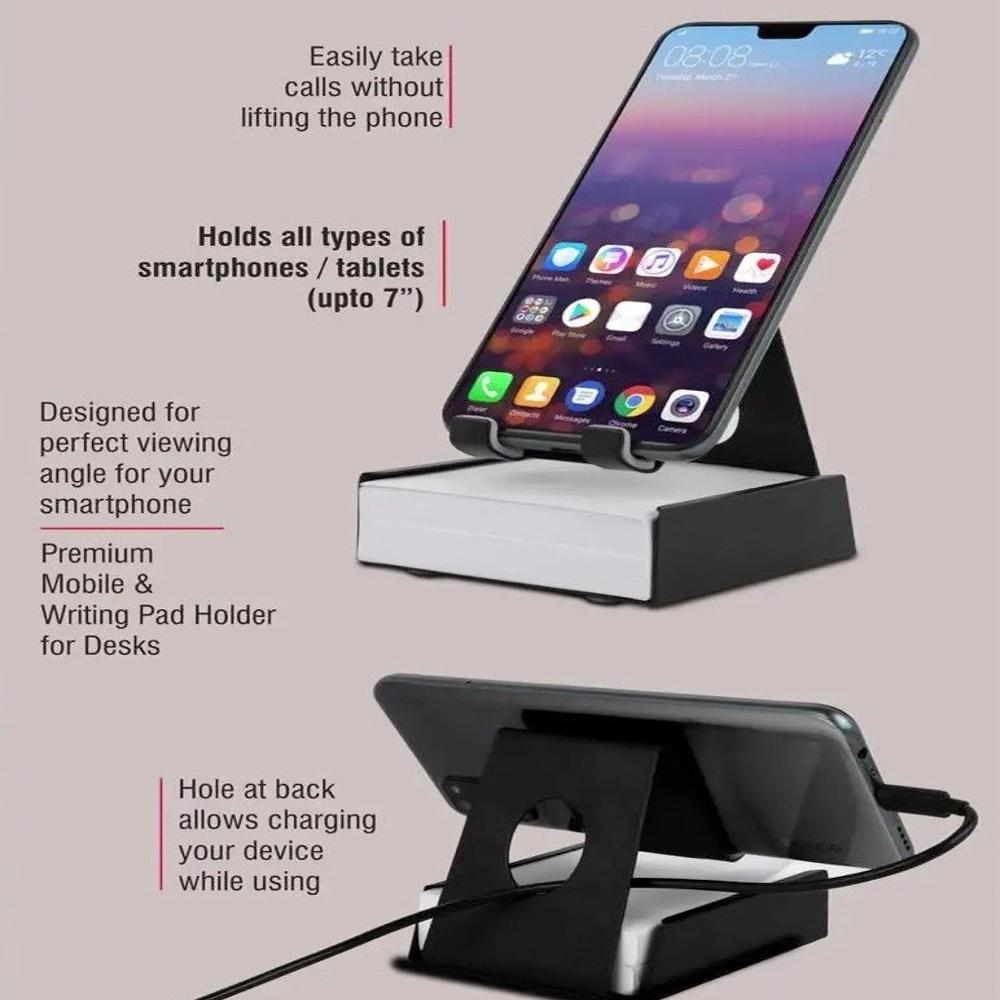 Metal Mobile Stand With Writing Pad (SS-255)