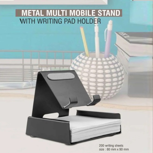 Metal Mobile Stand With Writing Pad (SS-255)