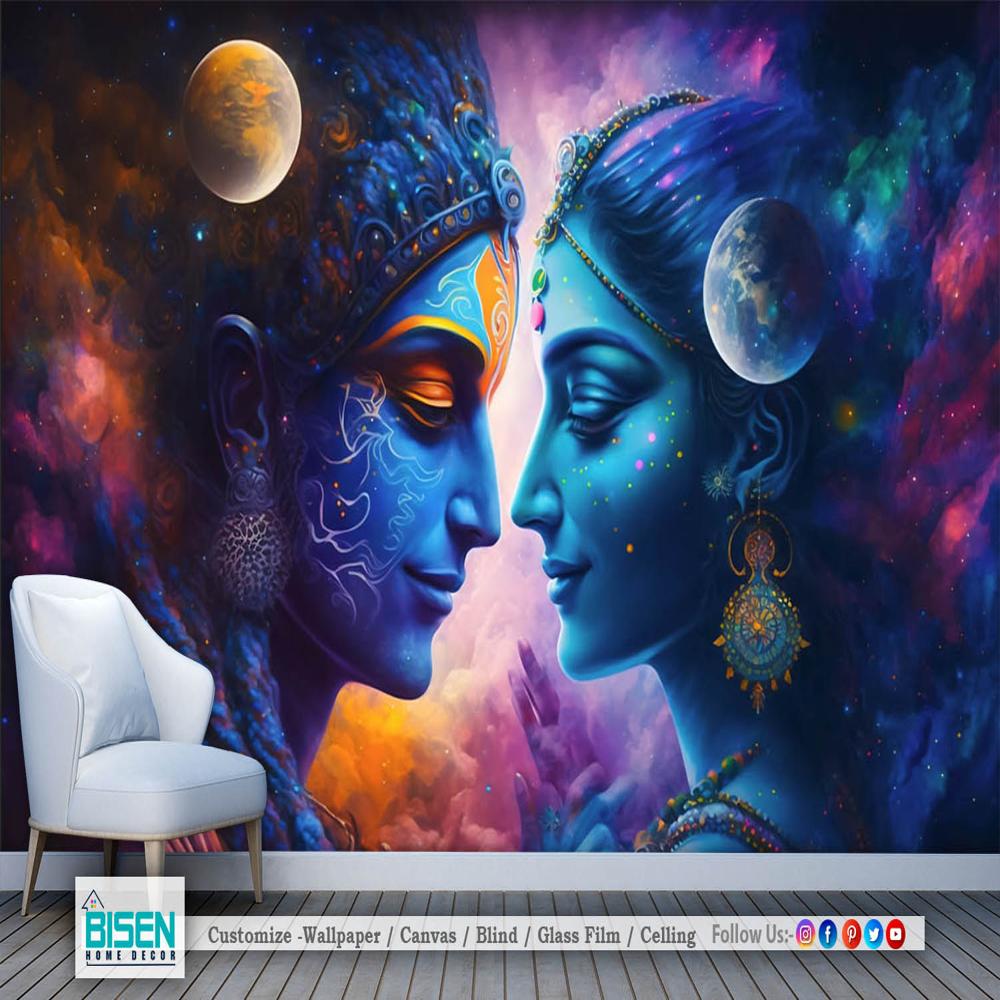 Radha Krishna HD wallpaper