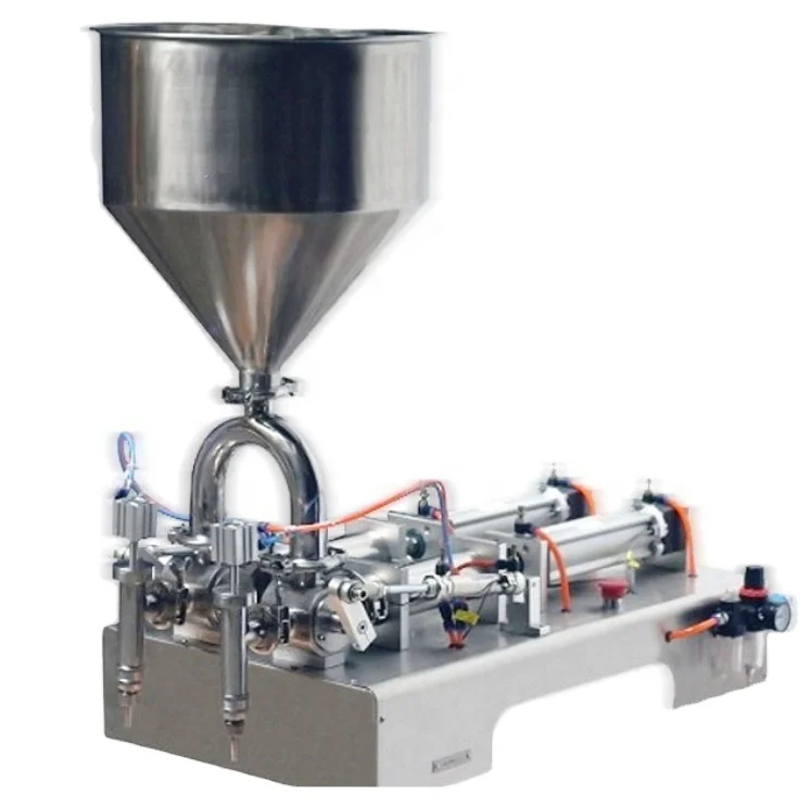 Bottle Liquid Filling Machine Dual Head - Air Consumption: 0.4-0.6mpa