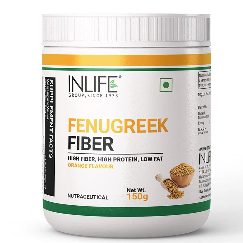 Inlife Fenugreek Fiber Powder 150g