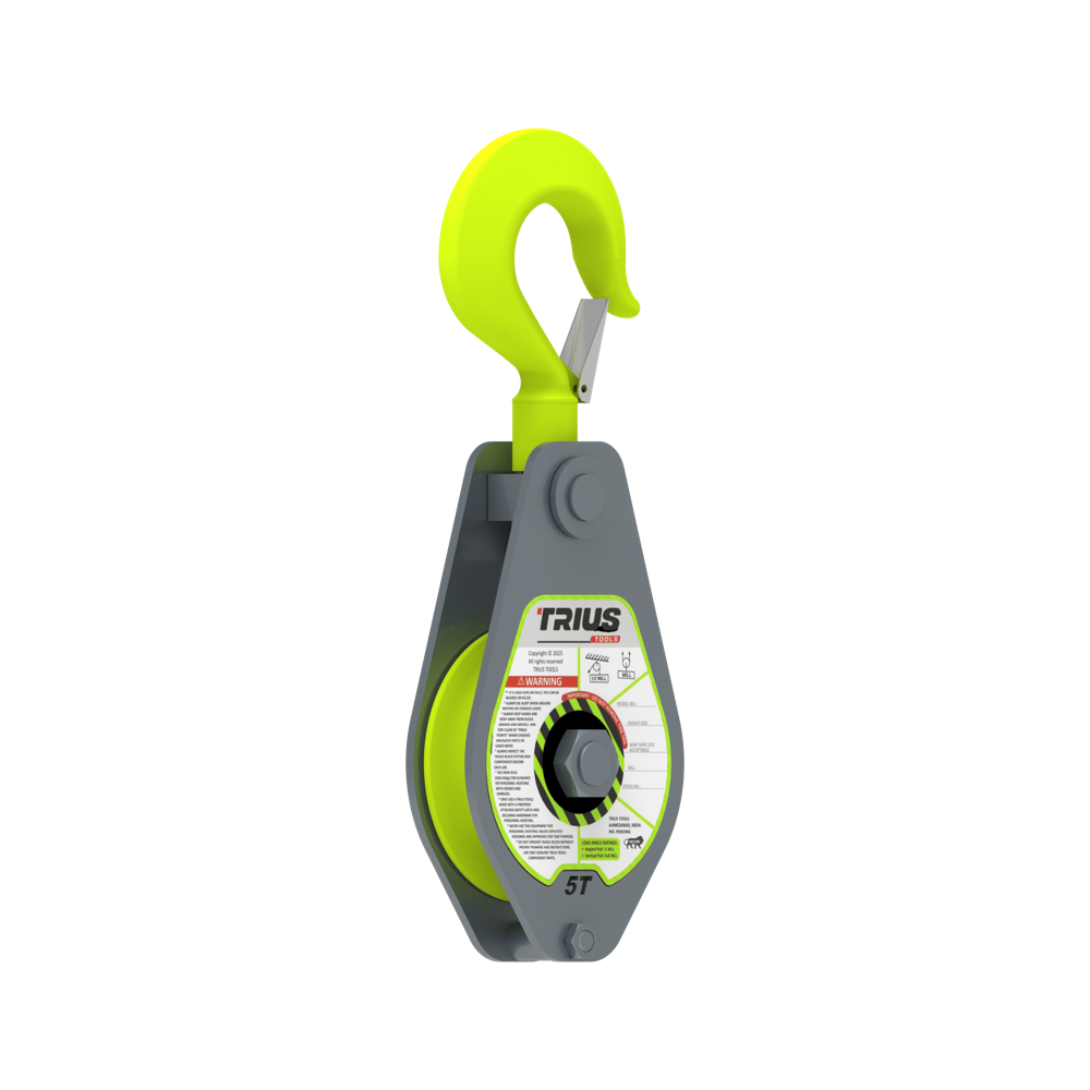 Single Sheave Pulley Close Type - Attributes: Easy To Operate