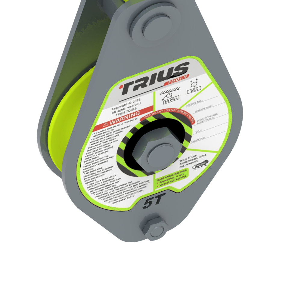 Single Sheave Pulley Close Type - Attributes: Easy To Operate