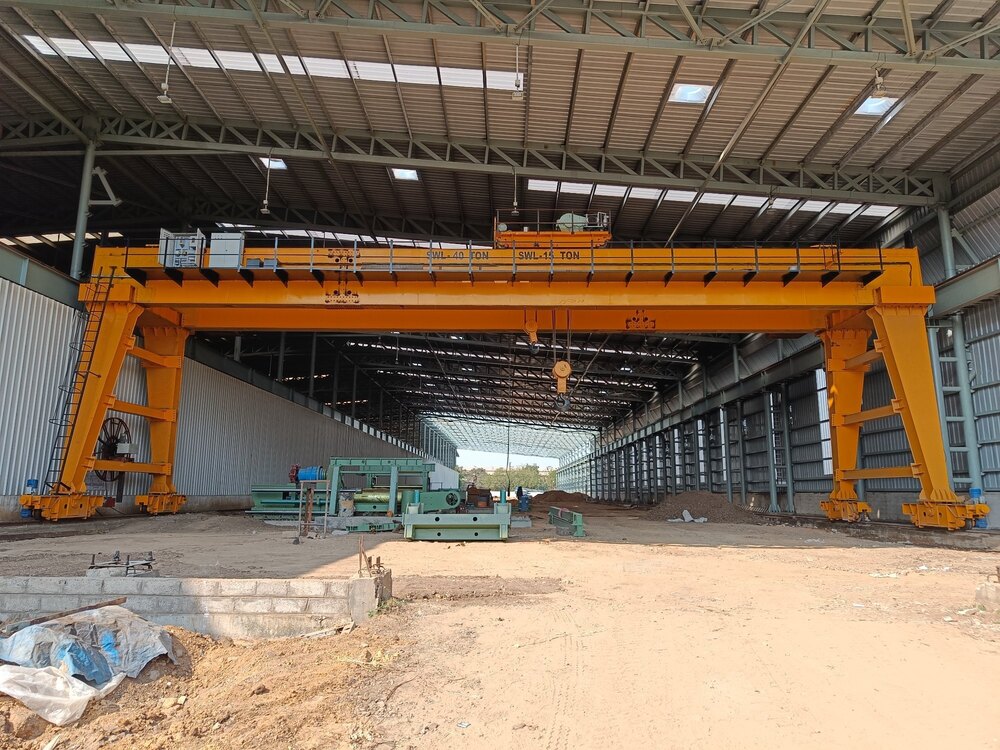 Portable Gantry Crane - Application: Factory