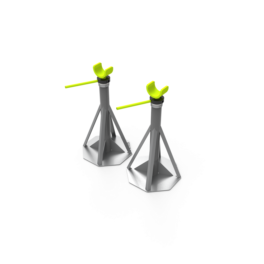 Screw Type Cable Drum Lifting Jack