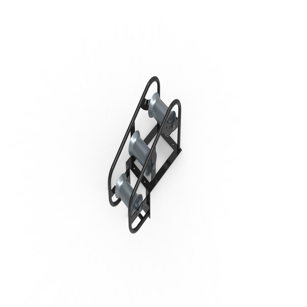 Manhole Cable Roller - Color: Black + Grey