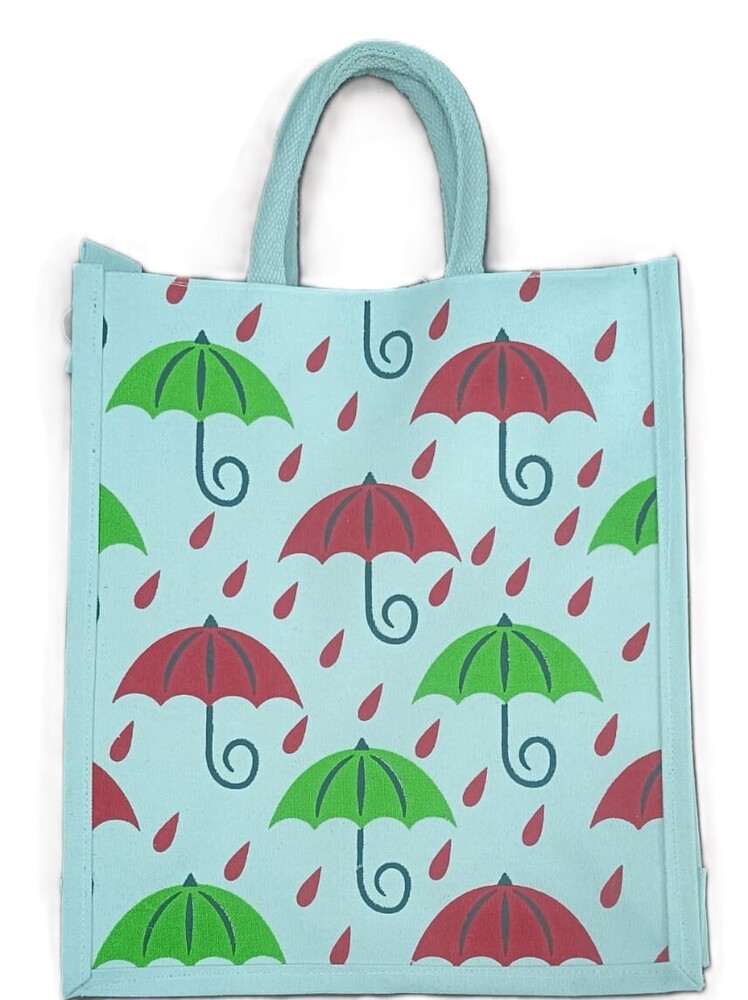 Printing Jute Bag For Lunch Box