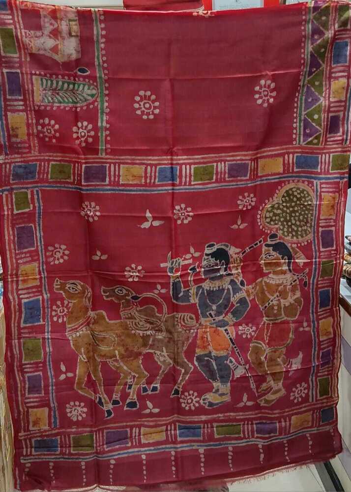Silk Batik Saree